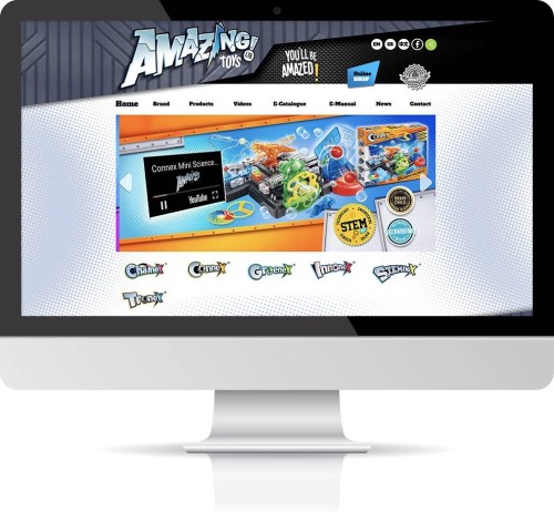 網站設計 - Amazing Toys Limited
