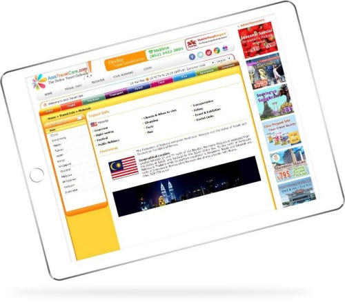 網站設計 - AsiaTravelCare.com