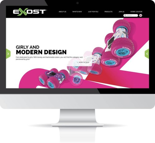網站設計 - Exost