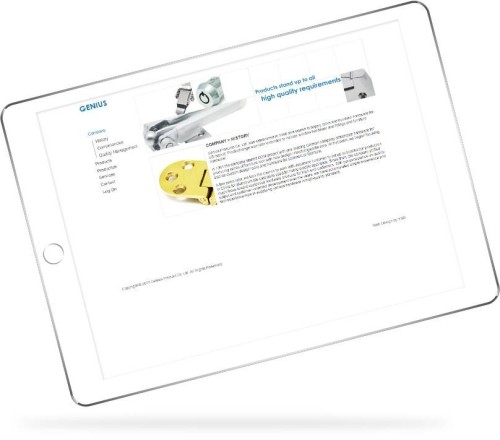 網站設計 - Genius Products Co. Ltd.