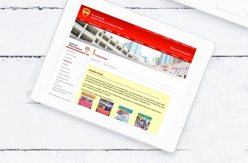 Web Design - Po Leung Kuk Camões Tan Siu Lin Primary School