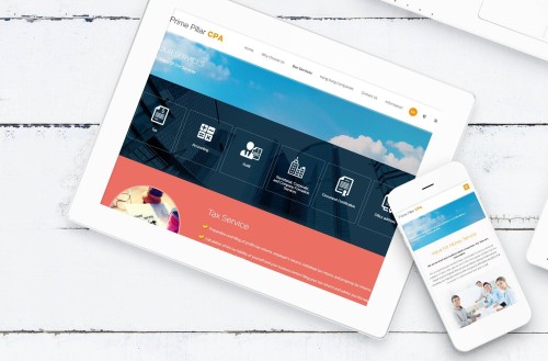 網站設計 - Prime Pillar CPA