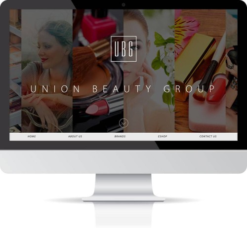 網站設計 - Union Beauty Group website