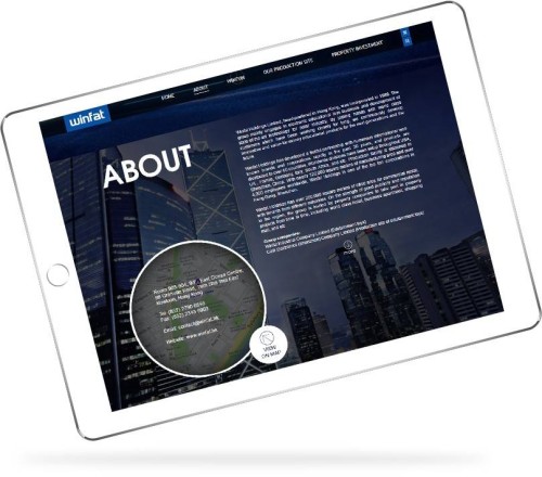 網站設計 - Winfat Holdings Limited
