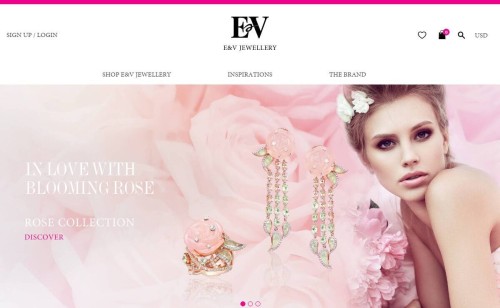 網站設計 - E&Jewellery (HK) Ltd