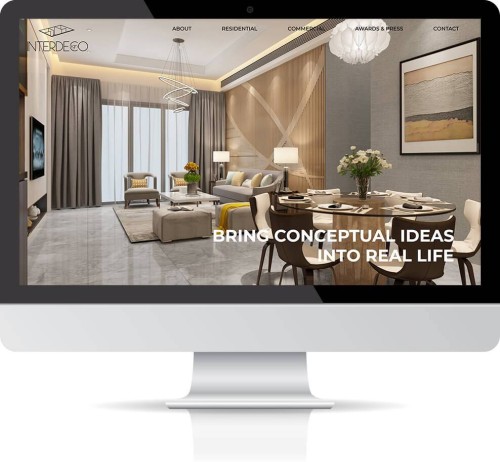 網站設計 - Interdeco Design Limited