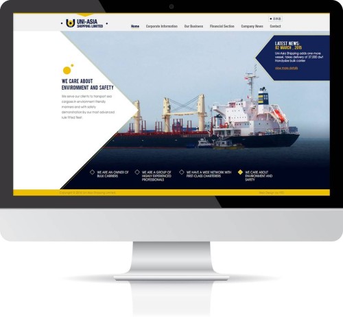 網站設計 - Uni-Asia Shipping Limited