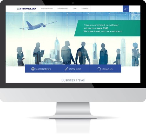 網站設計 - TRAVELUX