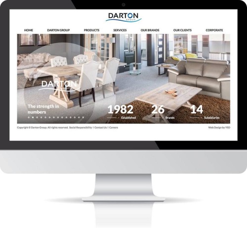 網站設計 - Darton Group