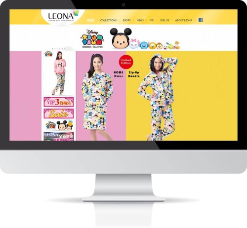 網站設計 - LEONA